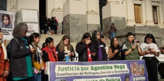 Organizaciones feministas exigieron justicia por Agostina Vega, Delicia Mamani y Paola Ortiz